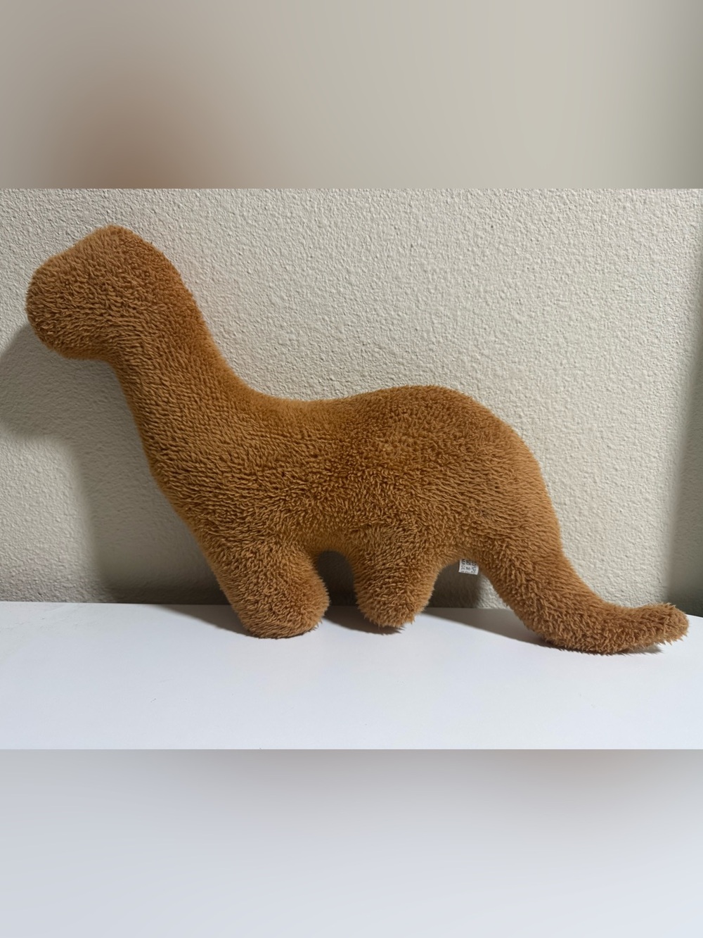 Plush Dino Nugget Brontosaurus Pillow 18” Length
